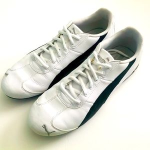 Puma Repli Cat-III Slick Sneaker Shoes White/Black